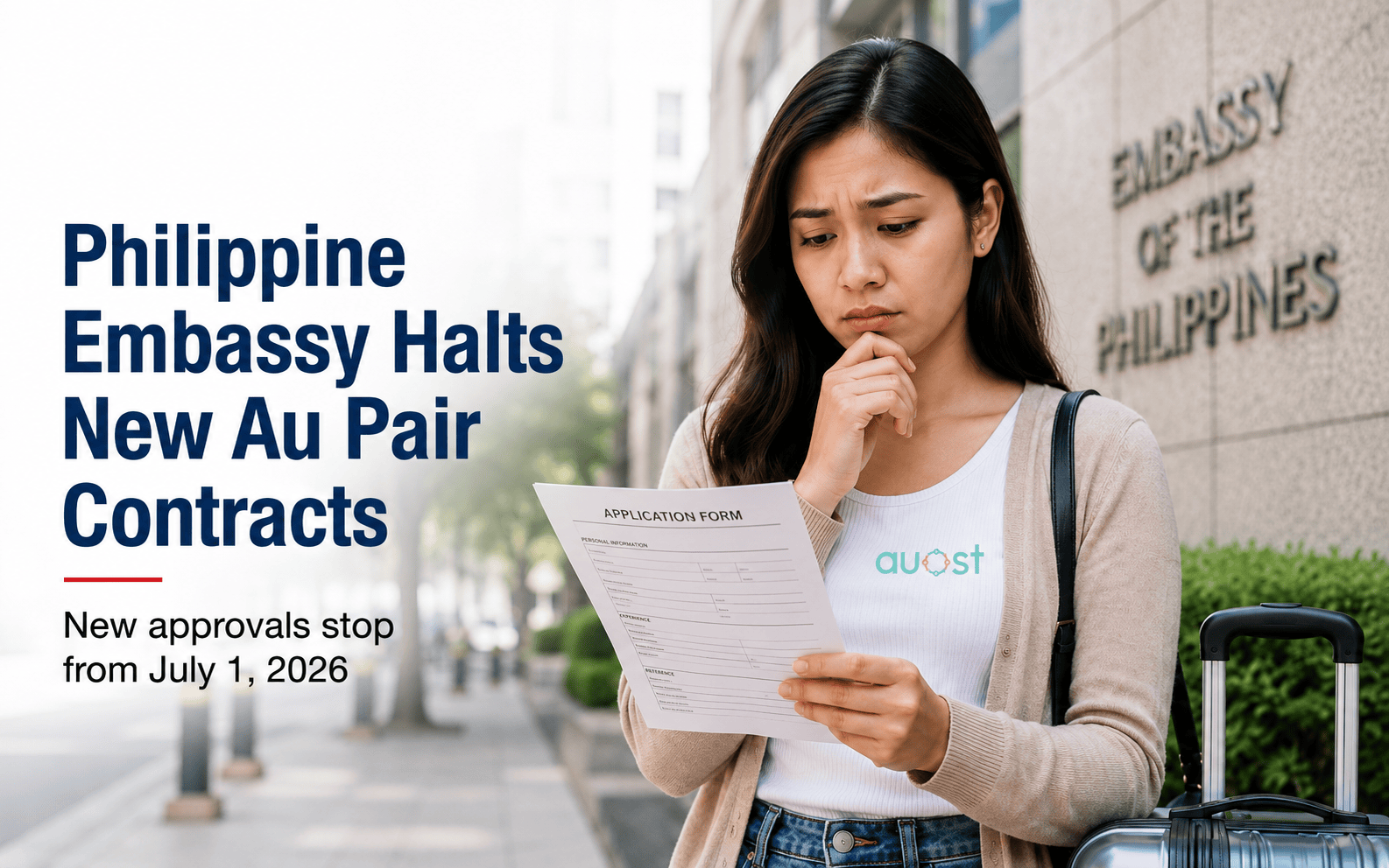 Philippine Embassy Halts Au Pair Contract Approvals